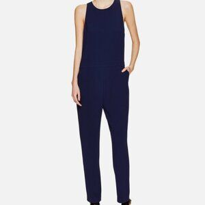 Aritzia Babaton Branson Sleeveless Jumpsuit - Sz 2 - Navy